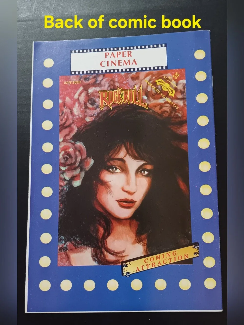1993 Aerosmith II Comic Book